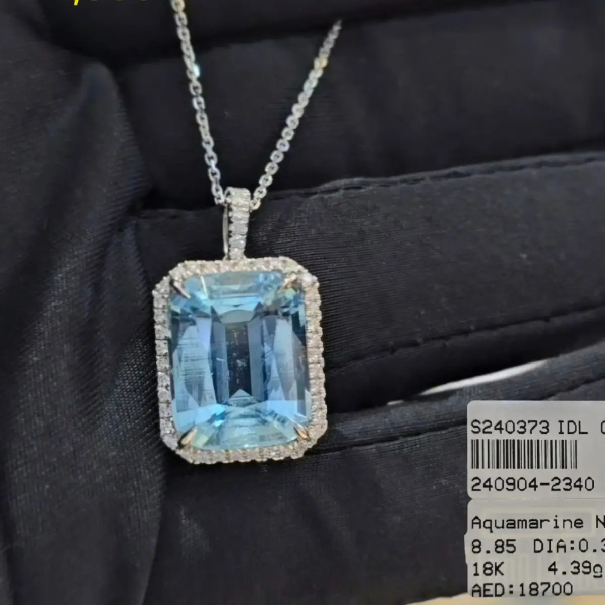 Aquamarine Necklace