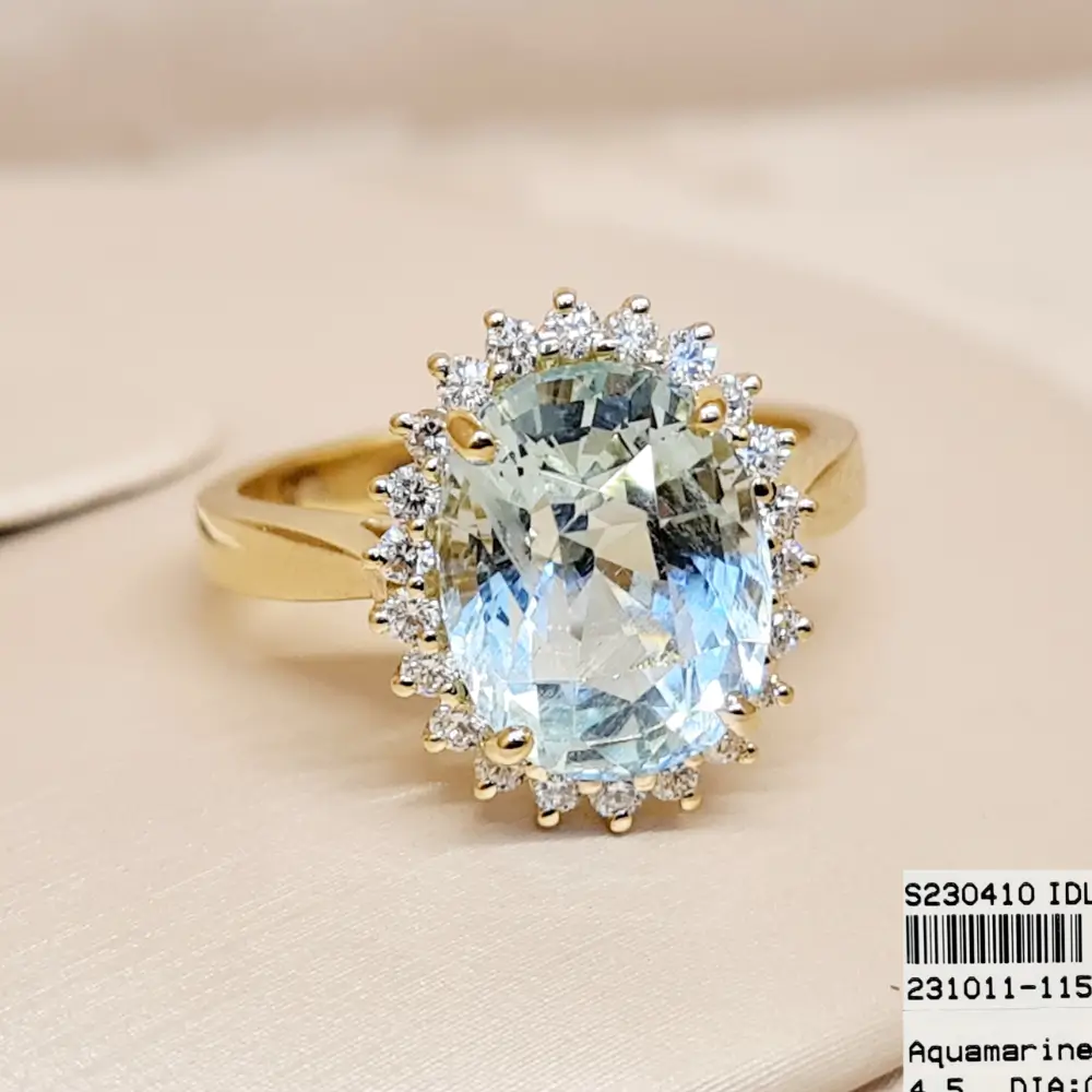 Aquamarine Ring