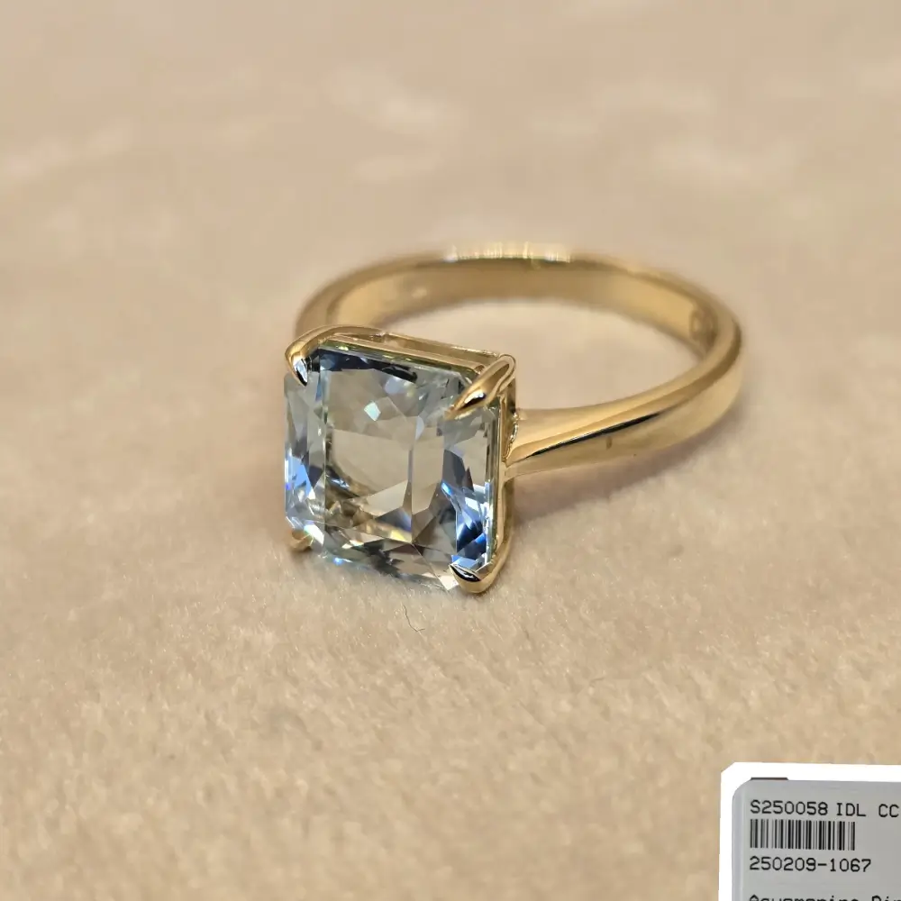 Aquamarine Ring