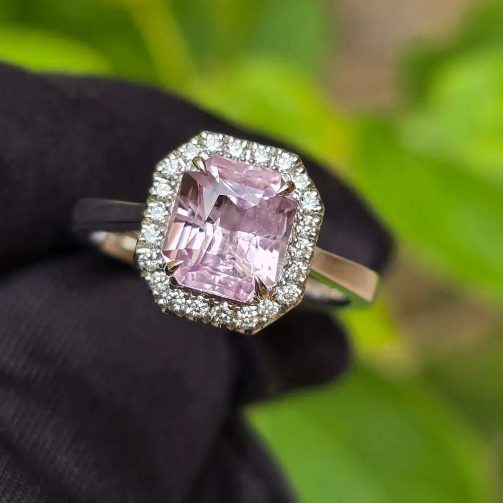 Pink Sapphire Ring