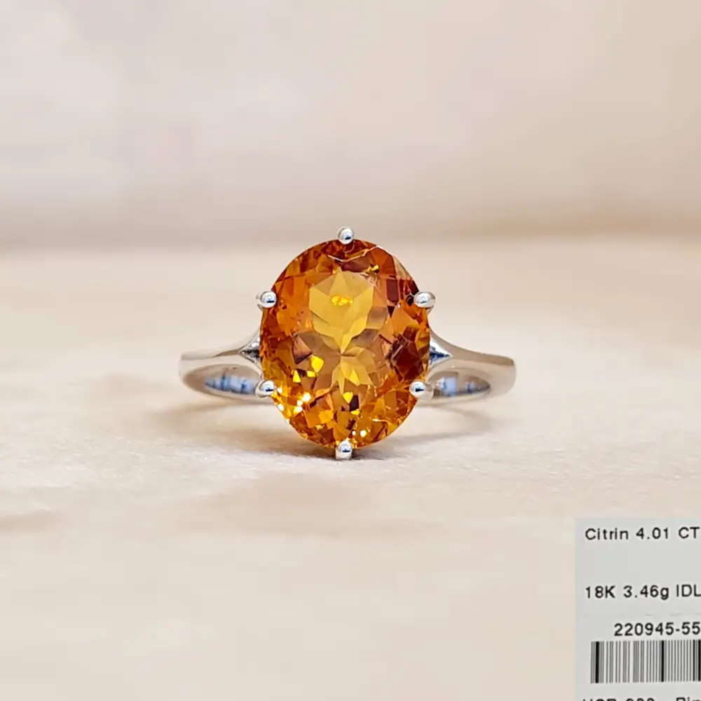 Citrine Ring