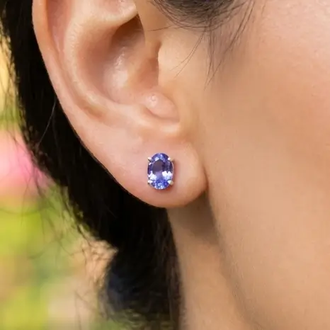 Tanzanite Earring