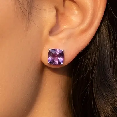 Amethyst Earring