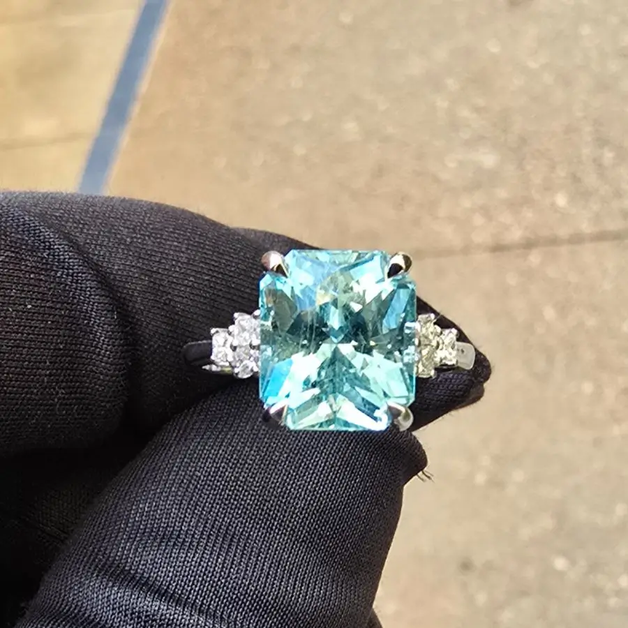 Aquamarine Ring