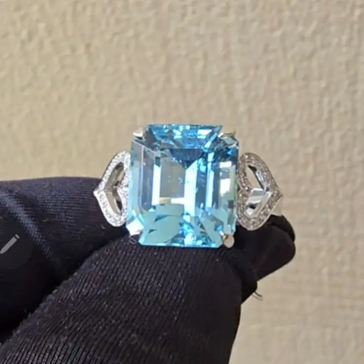Aquamarine Ring